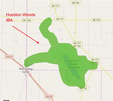 Hueston Woods Important Bird Area - Birding Hotspots