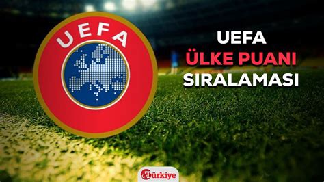 UEFA Ülke Puanı Sıralaması 1 Aralık 2023 GÜNCEL UEFA ülkeler