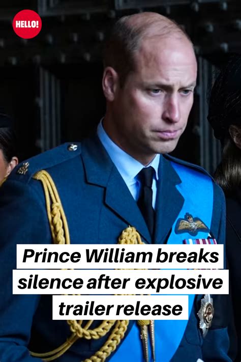 Prince William Breaks Silence After Prince Harry And Meghan Markle