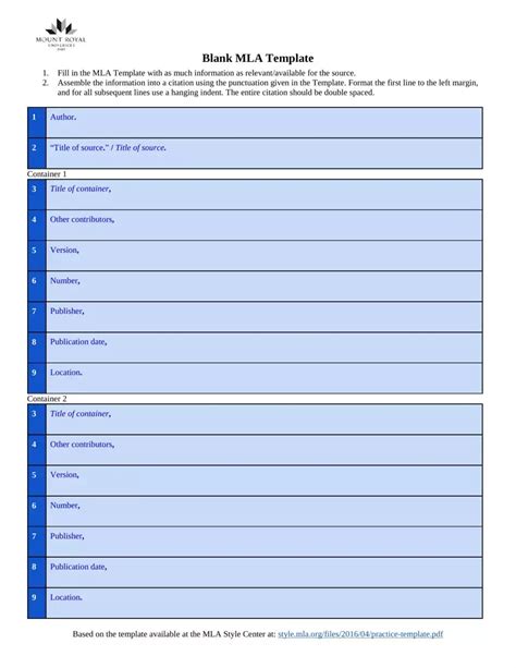 Blank Citation Format ≡ Fill Out Printable Pdf Forms Online