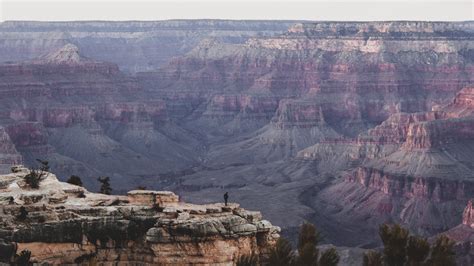 Download Wallpaper 3840x2160 Canyon Cliffs Silhouette Landscape