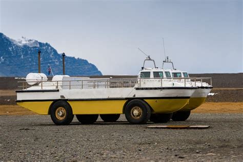 Amphibian vehicle closeup stock image. Image of amphibia - 71475383