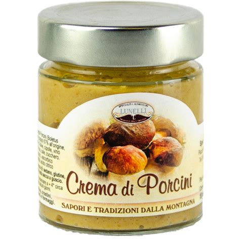 Crema Di Funghi Porcini Lunelli Specialità Alimentari