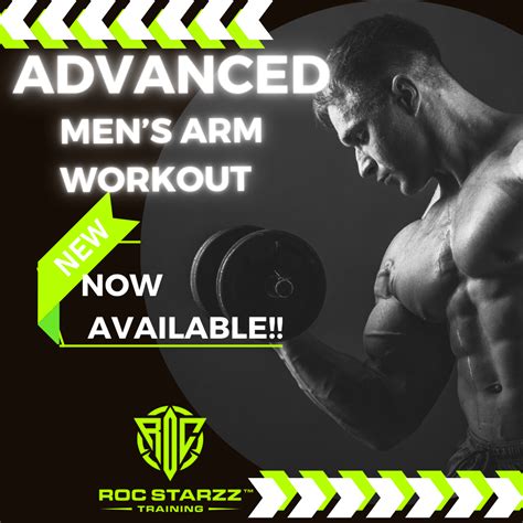 Advanced Men’s Arm Workout – Roc Starzz Training