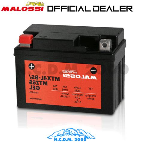 Batterie Moto YTX4L BS MTX4L BS Kymco Cx 50 2T MALOSSI Prêt À L