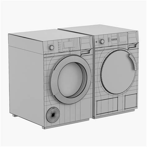 Miele Washing Machine Model - TurboSquid 1414648