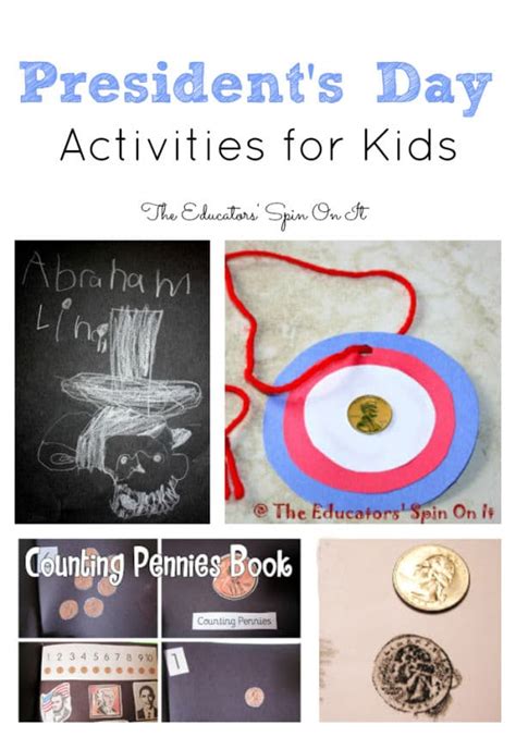 Preschool Presidents Day Presidents' Day Themed Memory Games