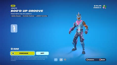 New Icon Emote Bood Up Groove Fortnite Item Shop February 15th