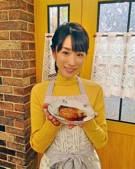 堂真理子さんのインスタグラム写真 堂真理子instagram「明日の「おかずのクッキング」では、ブリの照り焼きをご紹介します とっても