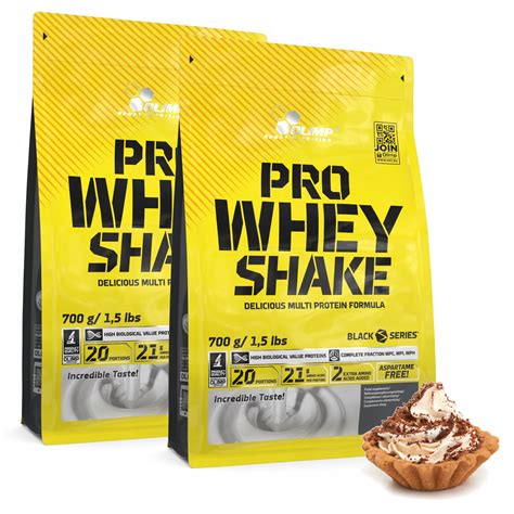 OLIMP PRO WHEY SHAKE 2X700g BIAŁKO WPC WPI WPH 5901330045684