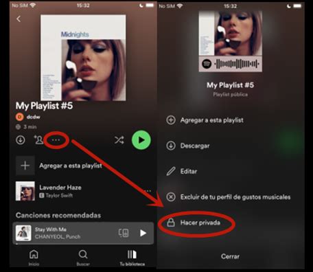 C Mo Hacer Privadas Mis Playlists De Spotify Tunelf