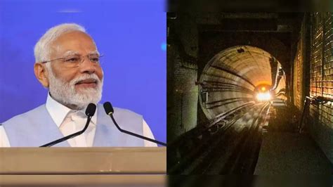 Kolkata Underwater Metro Prime Minister Modi To Inaugurate Indias