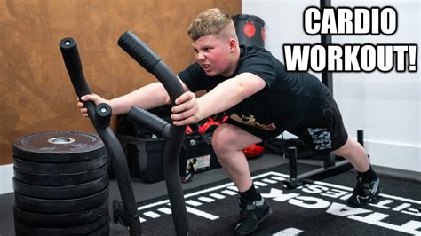 Intense Cardio Circuit Workout Ft Eddie Hall Youtube