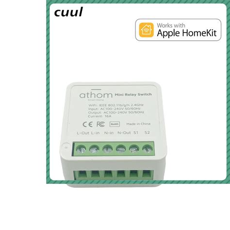 In Stock Homekit Mini Diy Wifi Relay Module 3 Way 16a Smart Switch Home