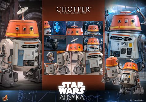 Hot Toys Reveals Its Chopper Droid Figure From Star Wars Ahsoka