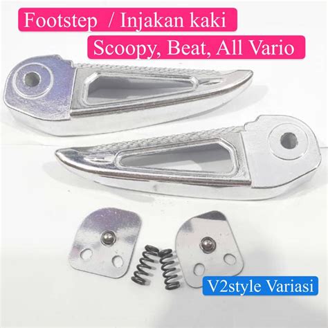 Jual Foot Step Injakan Kaki Belakang Scoopy Beat Vario