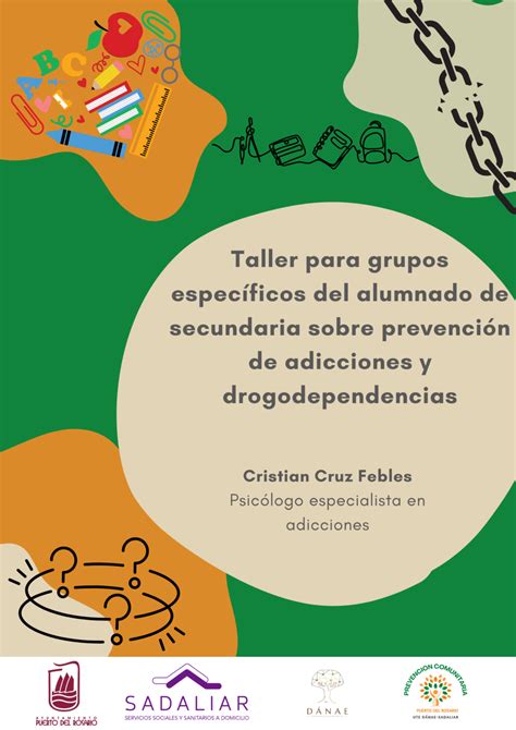 Taller Para Alumnos De Secundaria Sobre Prevención De Adicciones Y Drogodependencias