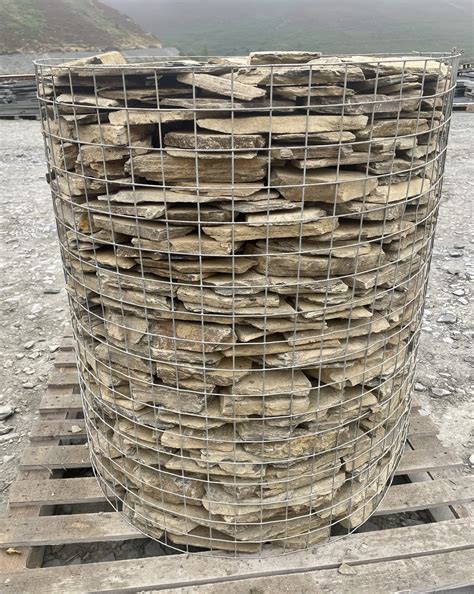 Gabion Slate Walling New Product Berwyn Slate