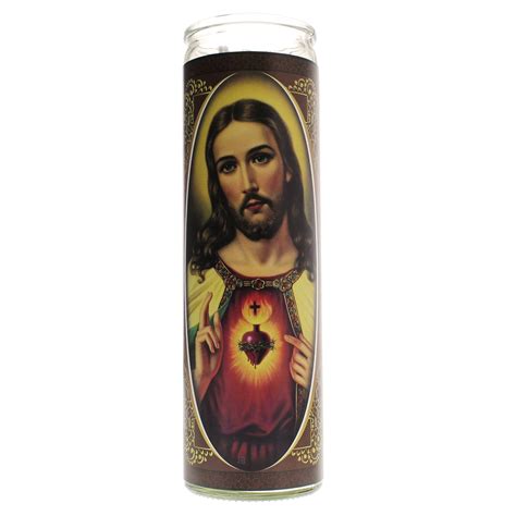 Sacred Heart Of Jesus Flameless Candle The Catholic Company®