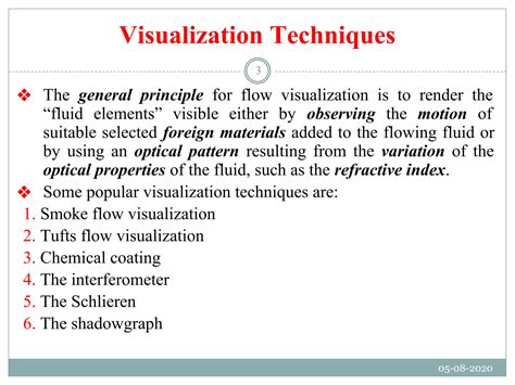 SOLUTION: Experimental aerodynamics subsonic flow visualization - Studypool