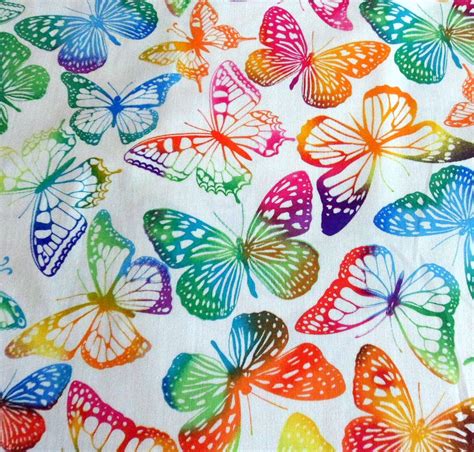 Butterfly Fabric Timeless Treasures Cotton Fabric Sewing