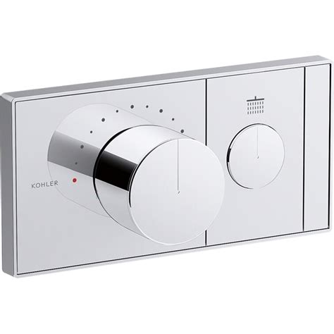 Kohler Anthem One Outlet Thermostatic Valve Control Panel With Recessed