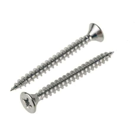 Flat Mild Steel Chipboard Screw Zinc Finish Size Mm At Rs Kg