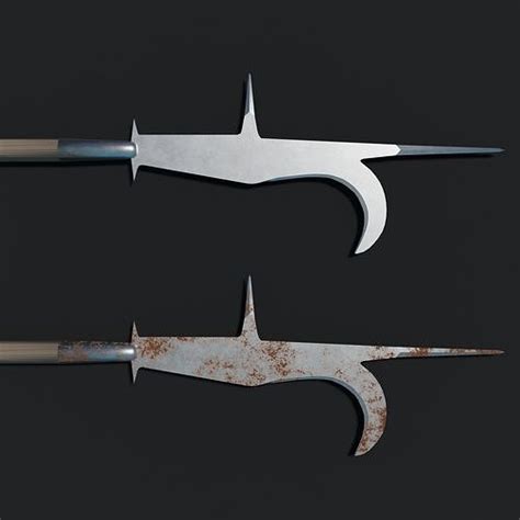 3D model Medieval Bill Hook VR / AR / low-poly | CGTrader