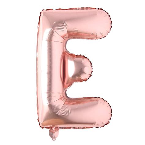 Inch Letter Rose Oif Gold Alphabet Number Balloon Mylar Party