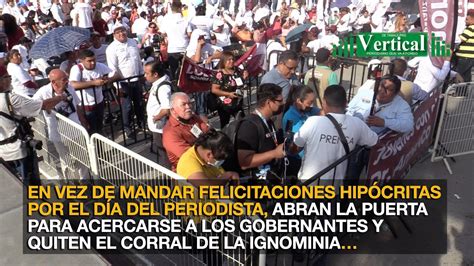 En Vez De Felicitaciones Hip Critas Por El D A Del Periodista Quiten