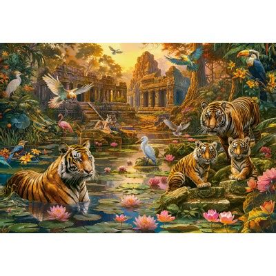 Tigers Paradise 1000 Teile CASTORLAND Puzzle Online Kaufen