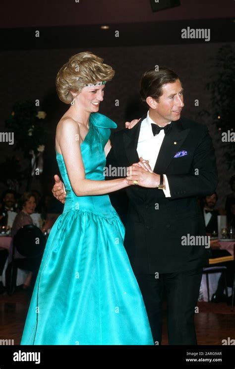 TRH Prince Charles and Princess Diana dancing at The Southern Cross ...