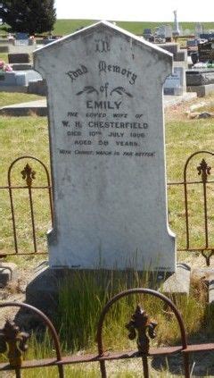 Emily Maria Buckland Chesterfield Find A Grave Memorial