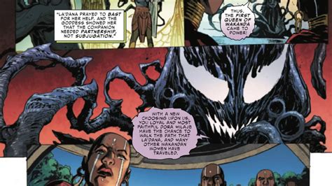 Venomverse Reborn Preview Symbiotes Invade Wakanda S Past