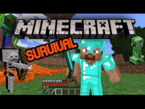 MINECRAFT MODO SUPERVIVENCIA YouTube