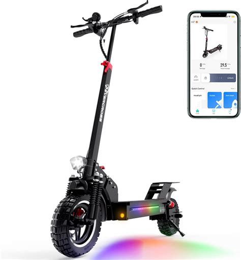 Evercross H7 Trottinette Électrique App Disponible Trottinette