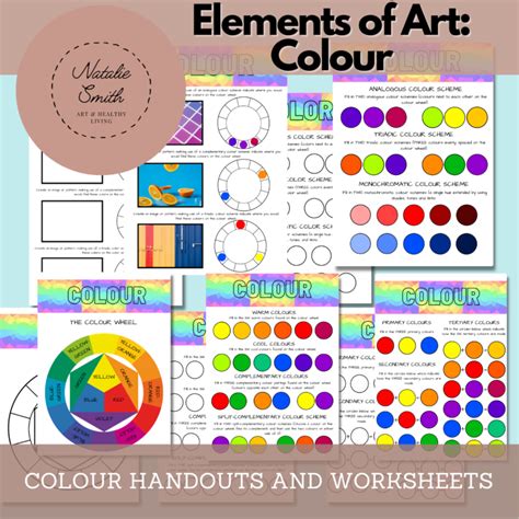 Elements Of Art Form Worksheets • Teacha