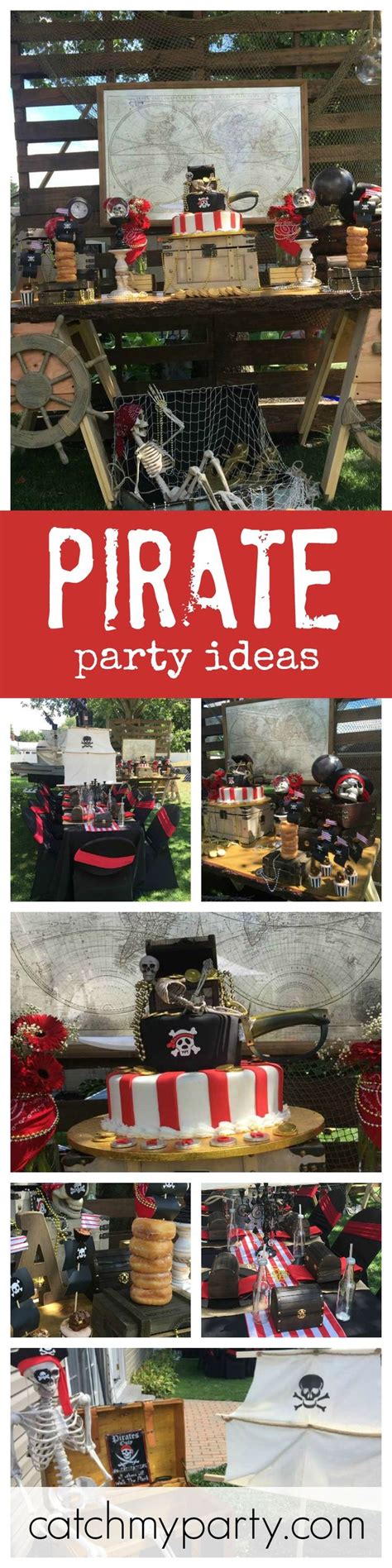 Pirates Vintage Birthday Pirates Hideout Catch My Party