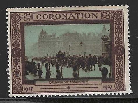 Great Britain King George Vi Coronation Opening Parliament