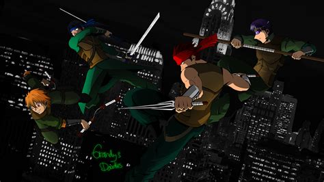 TMNT Human Form by amateurartworker on DeviantArt