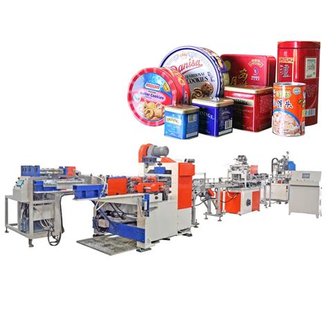 Full Automatic Tin Can Making Machine Production Line For Craft Cans