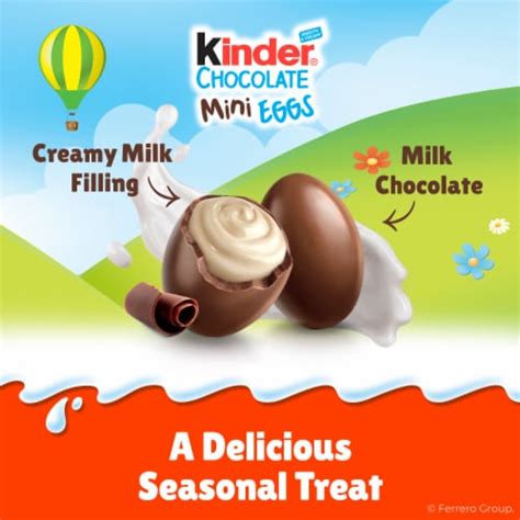 Kinder Easter Mini Eggs Chocolate Candy, 3 oz - Kroger