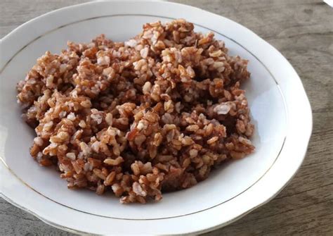 Resep Cara Memasak Nasi Merah yang Enak oleh Jennifer Jennifer - Cookpad