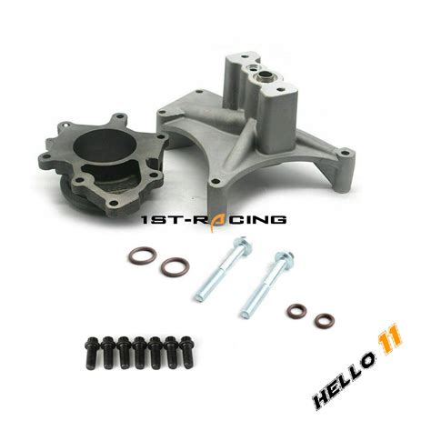 Turbo Ebv Pedestal Turbo Housing Adaptor For 99 03 Ford 73 73l