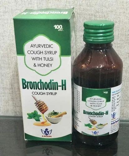 Ayurvedic Cough Syrup With Tulsi And Honey Packaging Type Bottle Packaging Size 100 Ml At Best