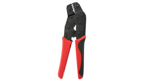 Rs Pro Hand Ratcheting Crimp Tool For Ring Cable Lugs 035 → 25mm² Wire Rs