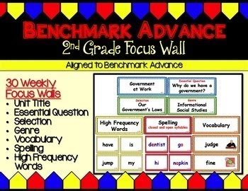 Benchmark Advance Second Grade Super Bundle By Armstar Education