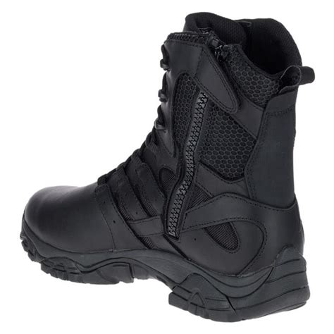 Mens Merrell 8 Moab 2 Tactical Response Side Zip Waterproof Boots