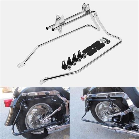 Motors Stretched Extended Saddlebags Conversion Bracket Fit For