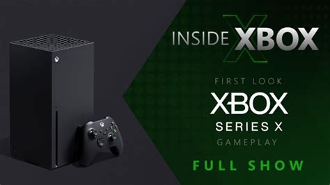 Watch Inside Xbox Presents First Look Xbox Series X Gameplay Live